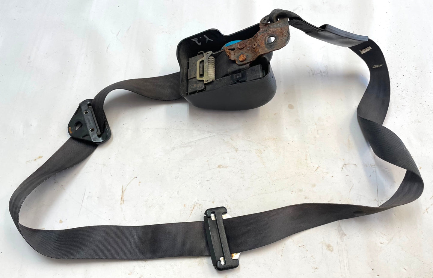 Jeep YJ Wrangler front seat belt shoulder harness Passenger Right fits 92-95
