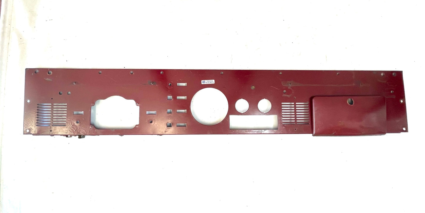 Jeep CJ gauge panel CJ5 CJ7 CJ8 metal dash board 2 speaker grills