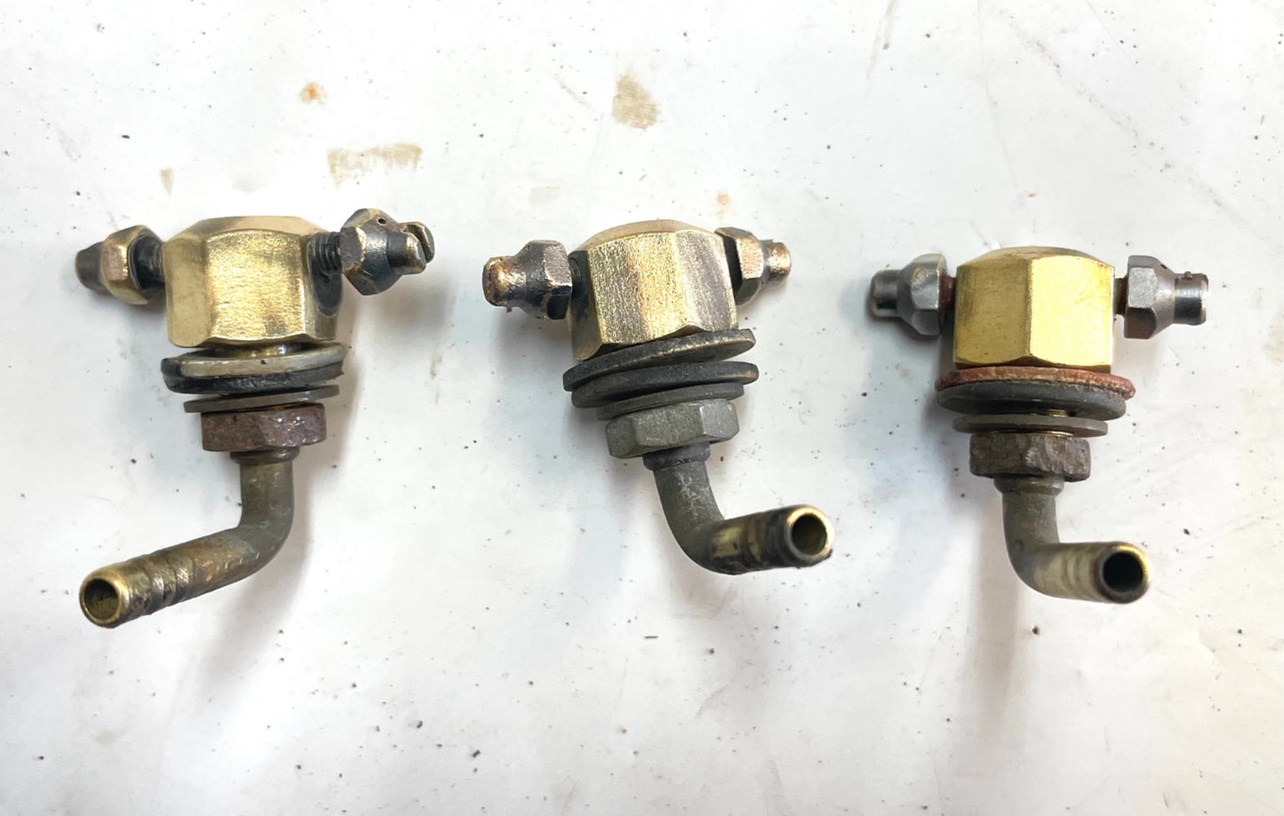 Jeep CJ windshield washer spray nozzle sprayer mister CJ5 CJ7 CJ8 brass