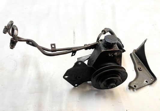 Jeep CJ5 CJ7 YJ six cylinder power steering pump brackets Wrangler 258 4.2 hoses