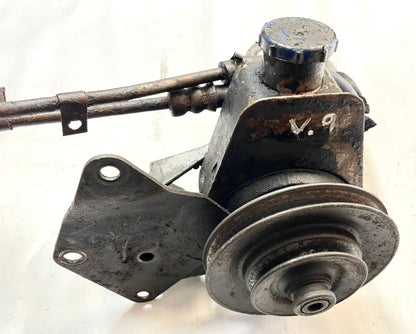 Jeep CJ5 CJ7 YJ six cylinder power steering pump brackets Wrangler 258 4.2 hoses