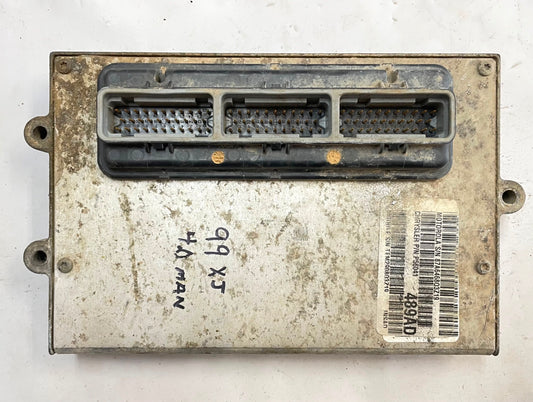 Jeep XJ Cherokee ECM computer 4.0 Engine Manual 56041489AD  ECU PCM Manual 1999