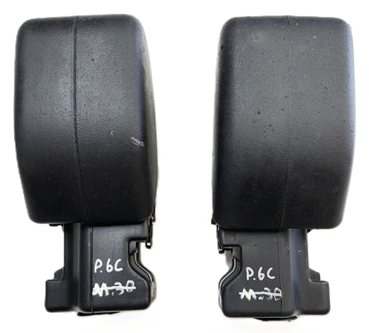 Jeep TJ front bumper end caps fits 97-06 TJ LJ 55155756AA 55155757AA plastic cap