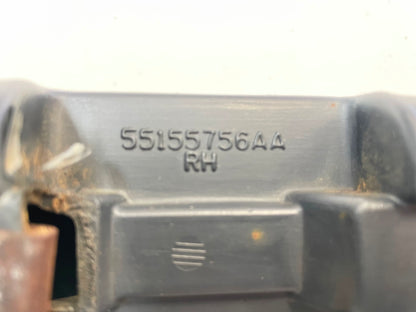 Jeep TJ front bumper end caps fits 97-06 TJ LJ 55155756AA 55155757AA plastic cap