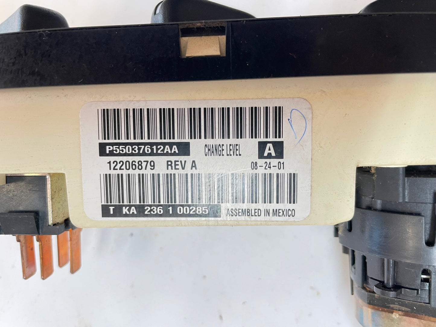 Jeep TJ Heater Control heat AC Climate 55037612AA fits 99-04 Wrangler