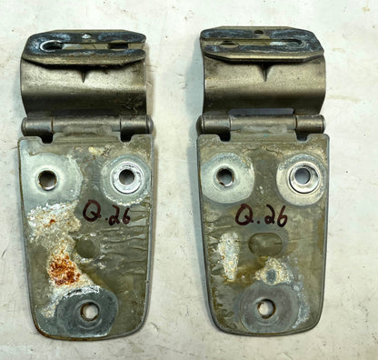Jeep TJ hood hinges 97-06 Wrangler Silver FREE SHIPPING!