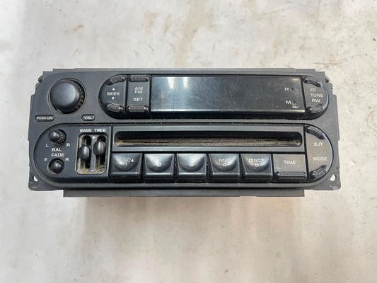 Jeep TJ Wrangler  Factory Radio 05064354AJ fits 03-06 CD player AM FM