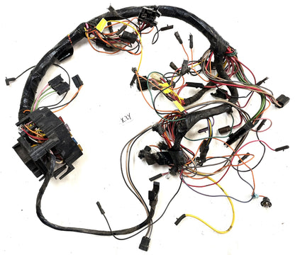 Jeep CJ dash wiring harness 83-86 CJ5 CJ7 CJ8 wire under gauge panel fuse block