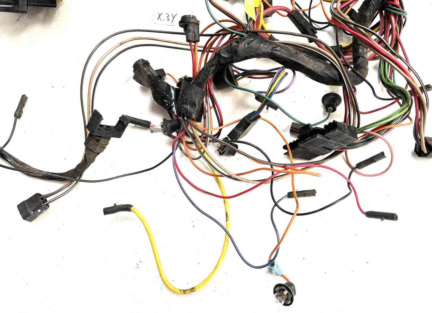 Jeep CJ dash wiring harness 83-86 CJ5 CJ7 CJ8 wire under gauge panel fuse block