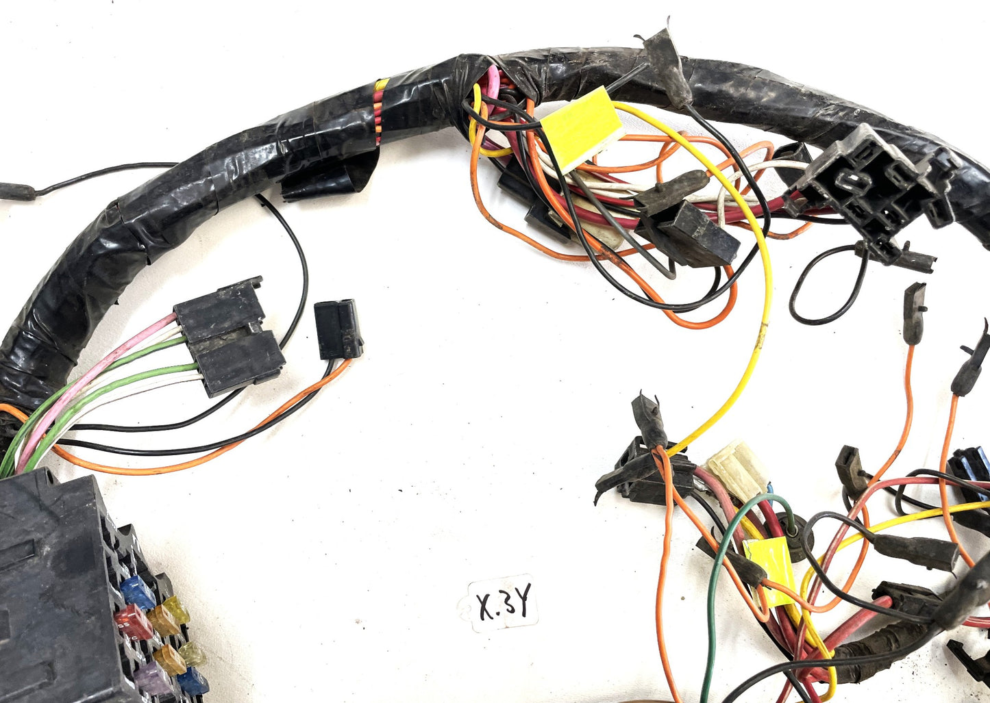 Jeep CJ dash wiring harness 83-86 CJ5 CJ7 CJ8 wire under gauge panel fuse block