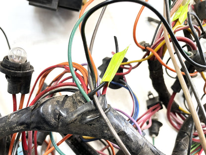 Jeep CJ dash wiring harness 83-86 CJ5 CJ7 CJ8 wire under gauge panel fuse block