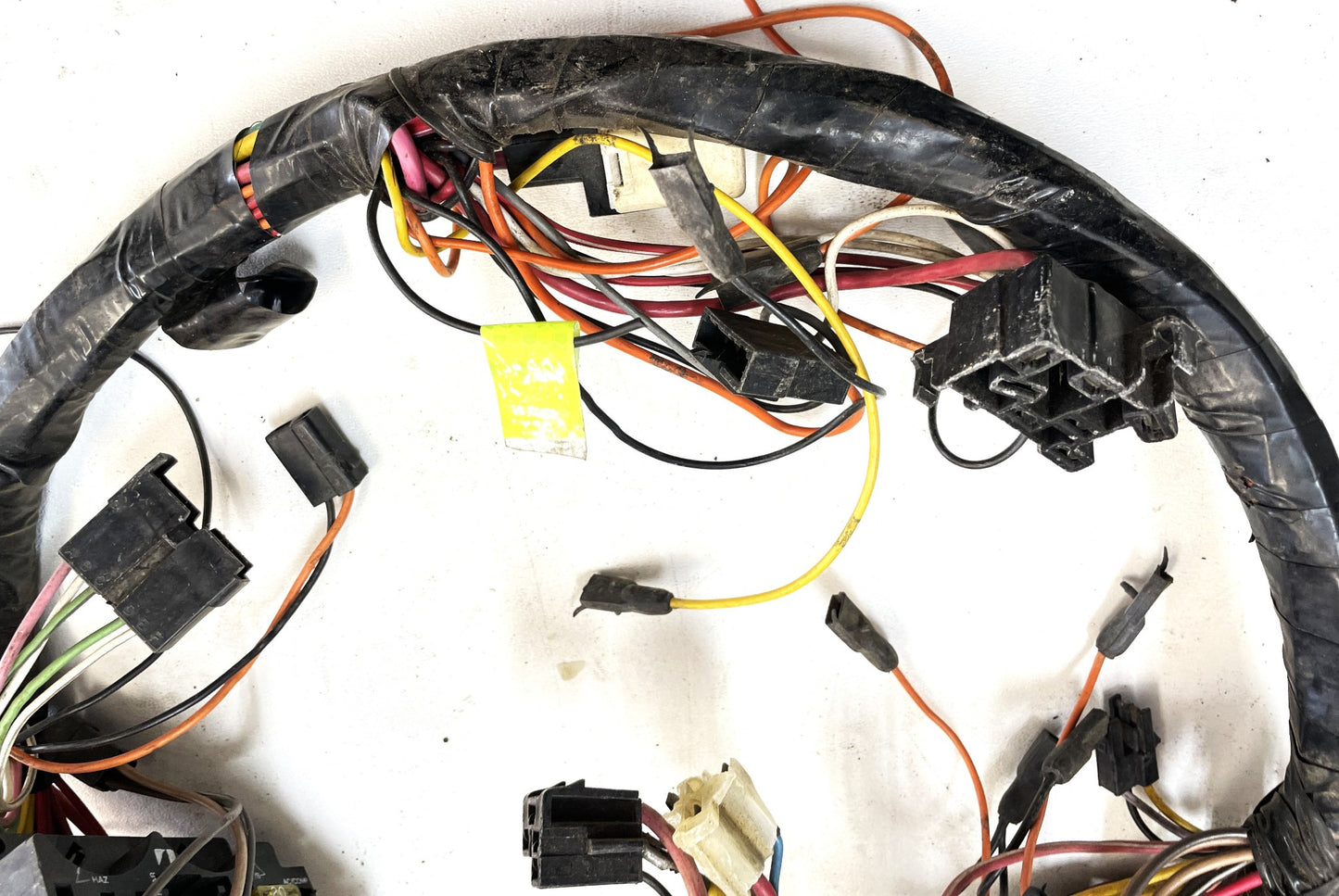 Jeep CJ dash wiring harness 83-86 CJ5 CJ7 CJ8 wire under gauge panel fuse block