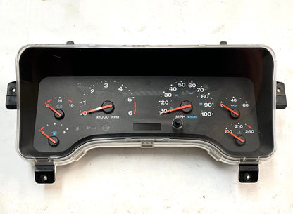 01-02 Jeep TJ Dash cluster gauges 56009170AF Wrangler gauge speedometer 125,000