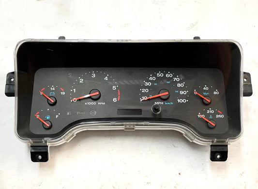 01-02 Jeep TJ Dash cluster gauges 56009170AF Wrangler gauge speedometer 125,000