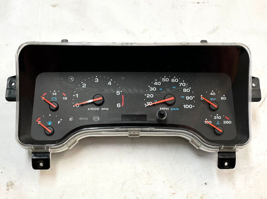 01-02 Jeep TJ Dash cluster gauges 56009170AF Wrangler gauge speedometer 164,000