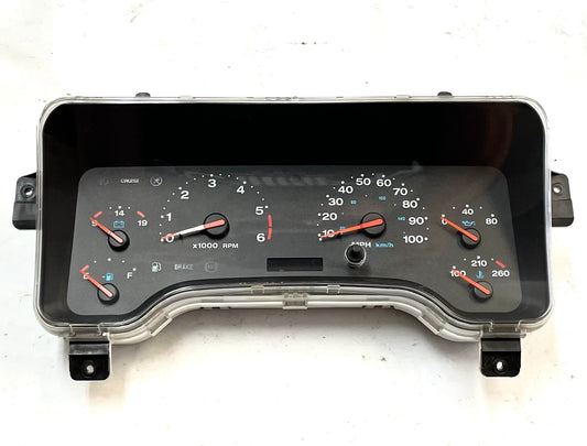 01-02 Jeep TJ Dash cluster gauges 56009170AF Wrangler gauge speedometer 146,000