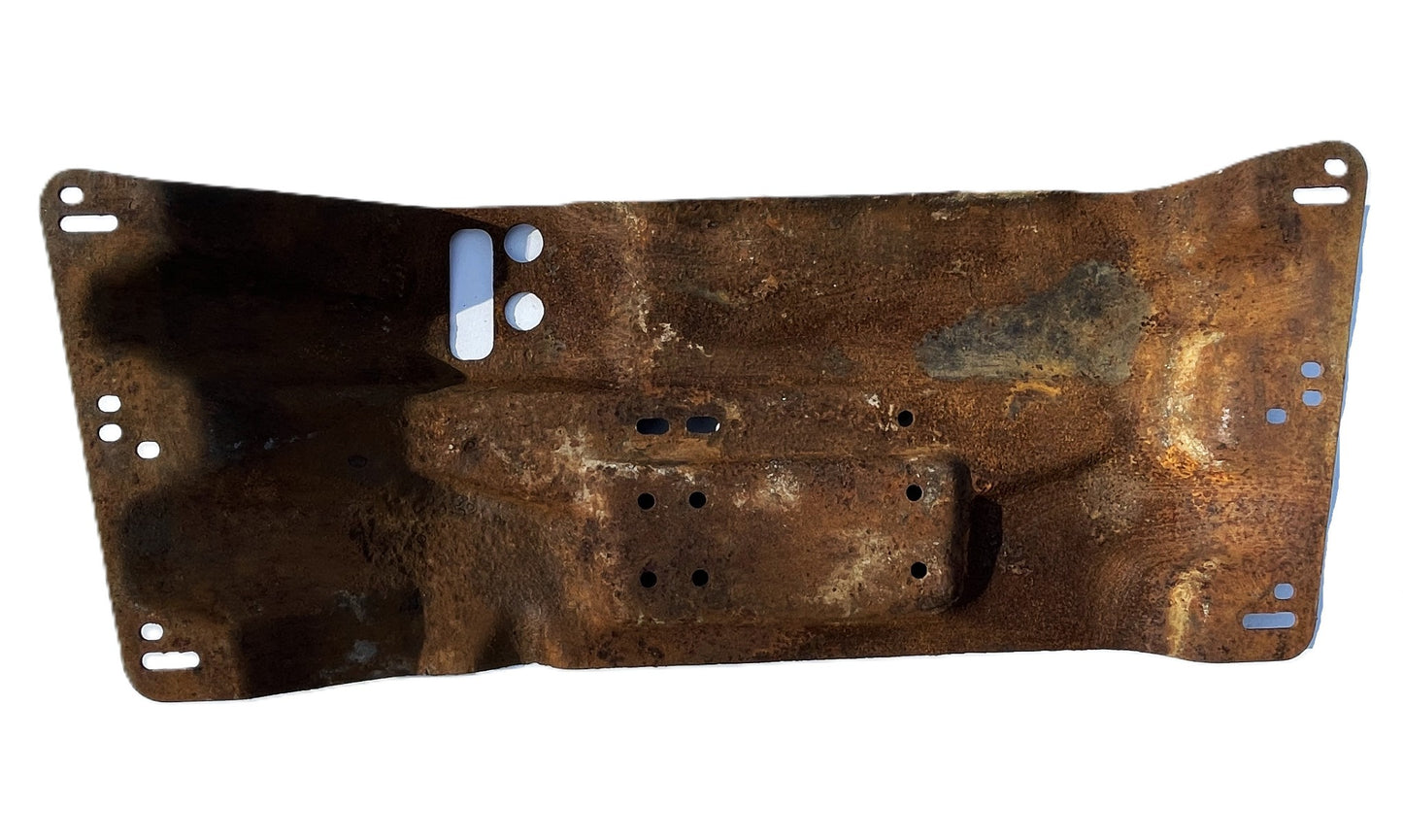 JEEP CJ transmission Cross Member Skid Plate Belly Pan T4 T5 T176 SR4 CJ5 CJ7