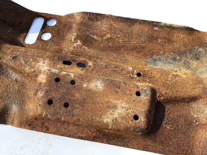 JEEP CJ transmission Cross Member Skid Plate Belly Pan T4 T5 T176 SR4 CJ5 CJ7