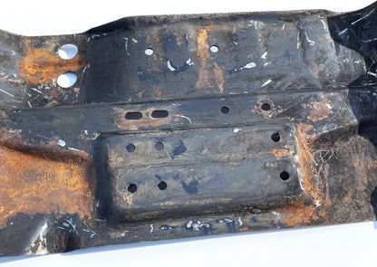 JEEP CJ transmission Cross Member Skid Plate Belly Pan SR4 CJ5 CJ7 T4 T5 T176
