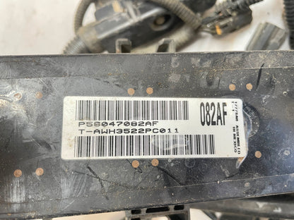 03 Jeep TJ Wrangler VOLANTE A LA DERECHA 4.0 automático, arnés de cableado completo del tablero del motor