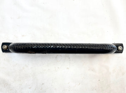 Jeep CJ Laredo grab bar leather wrap 76-86 Jeep CJ5 CJ7 CJ8 black dash handle