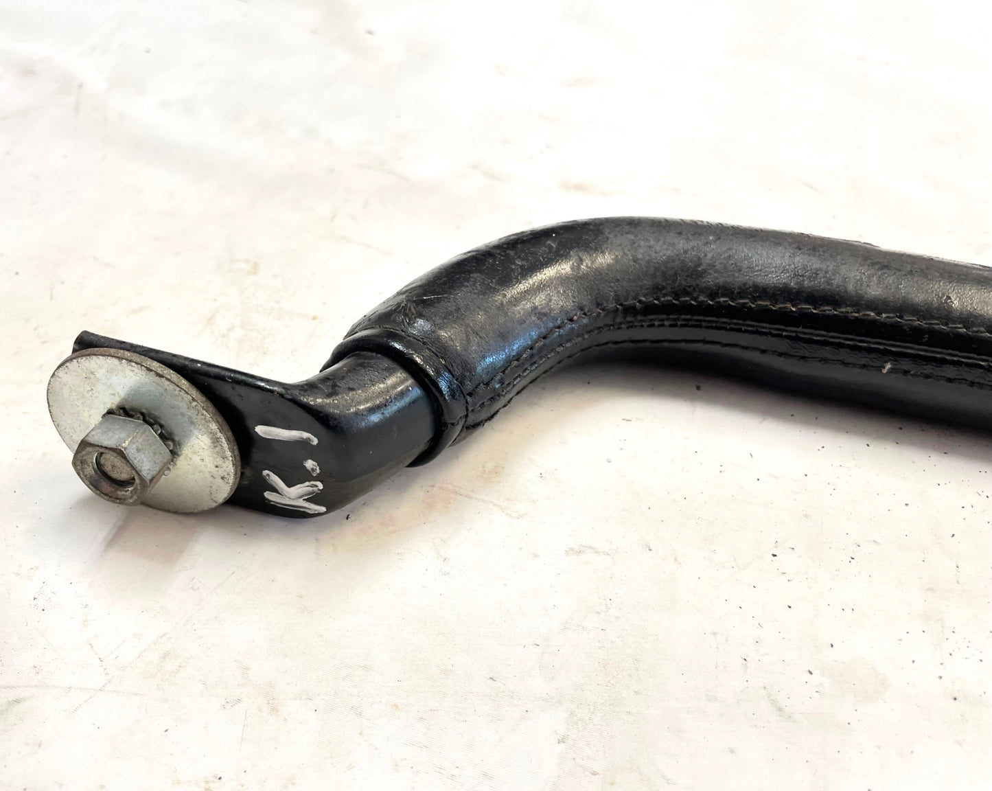 Jeep CJ Laredo grab bar leather wrap 76-86 Jeep CJ5 CJ7 CJ8 black dash handle