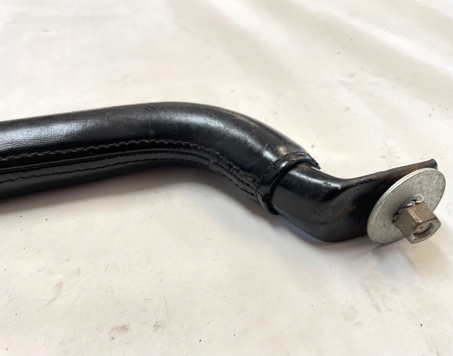 Jeep CJ Laredo grab bar leather wrap 76-86 Jeep CJ5 CJ7 CJ8 black dash handle