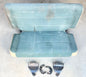 Jeep TJ Wrangler back Seat with brackets Sahara Green factory folding rear 97-02