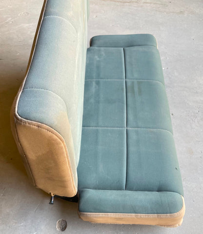 Jeep TJ Wrangler back Seat with brackets Sahara Green factory folding rear 97-02