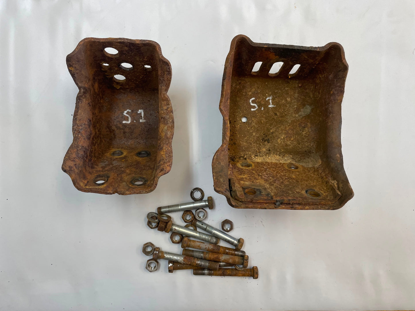 Soportes de motor de 6 cilindros para Jeep CJ 4.2 CJ5 CJ7 CJ8, montaje lateral del chasis AMC 258 232 