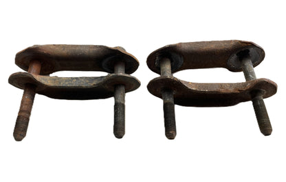 Jeep YJ shackles with bolts 87-95 Wrangler Front or Back leaf springs