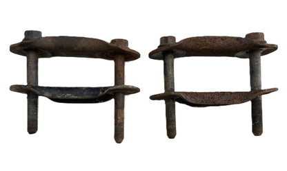 Jeep YJ shackles with bolts 87-95 Wrangler Front or Back leaf springs