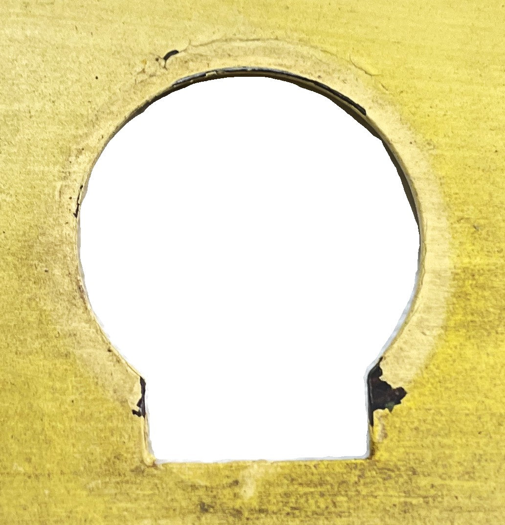 Jeep CJ glove box door lid CJ5 CJ7 CJ8 72-82 push button latch Yellow