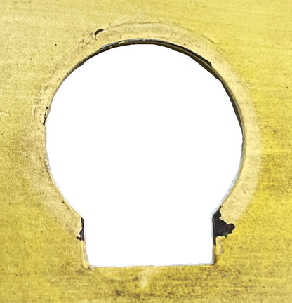 Jeep CJ glove box door lid CJ5 CJ7 CJ8 72-82 push button latch Yellow