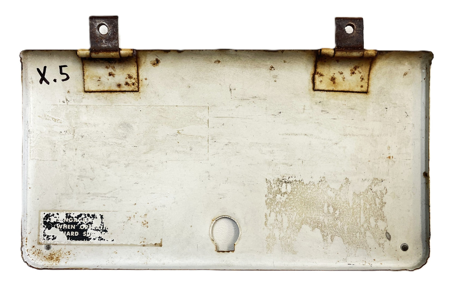 Jeep CJ glove box lid door CJ5 CJ7 CJ8 72-82 push button latch White