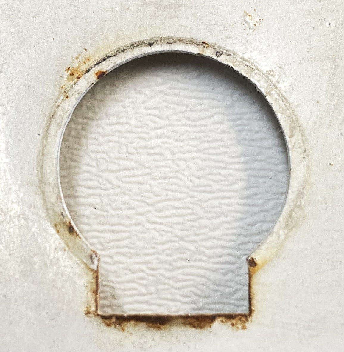 Jeep CJ glove box lid door CJ5 CJ7 CJ8 72-82 push button latch White