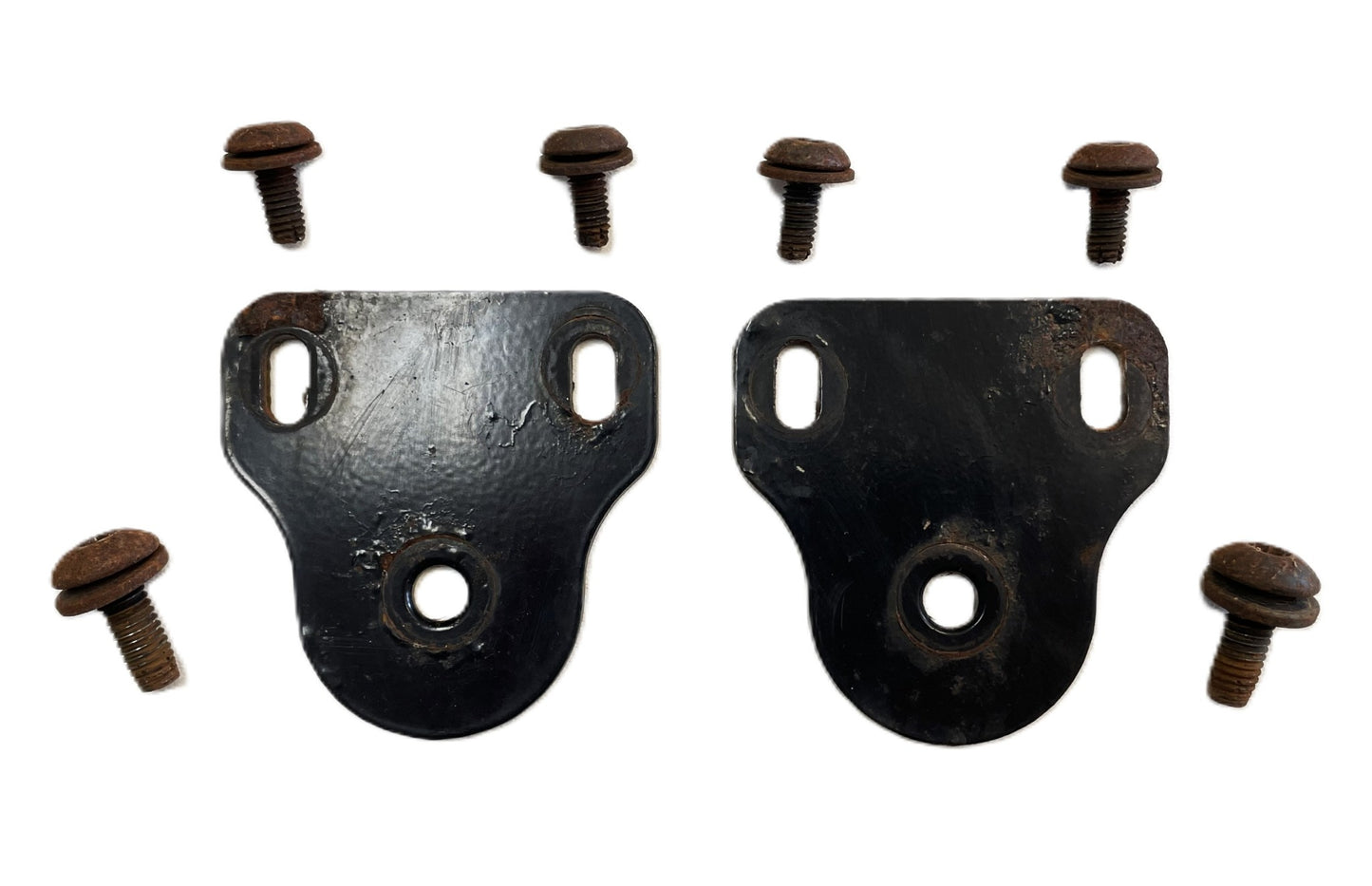 Jeep CJ windshield frame brackets YJ CJ7 CJ5 Wrangler fold down bracket bolts