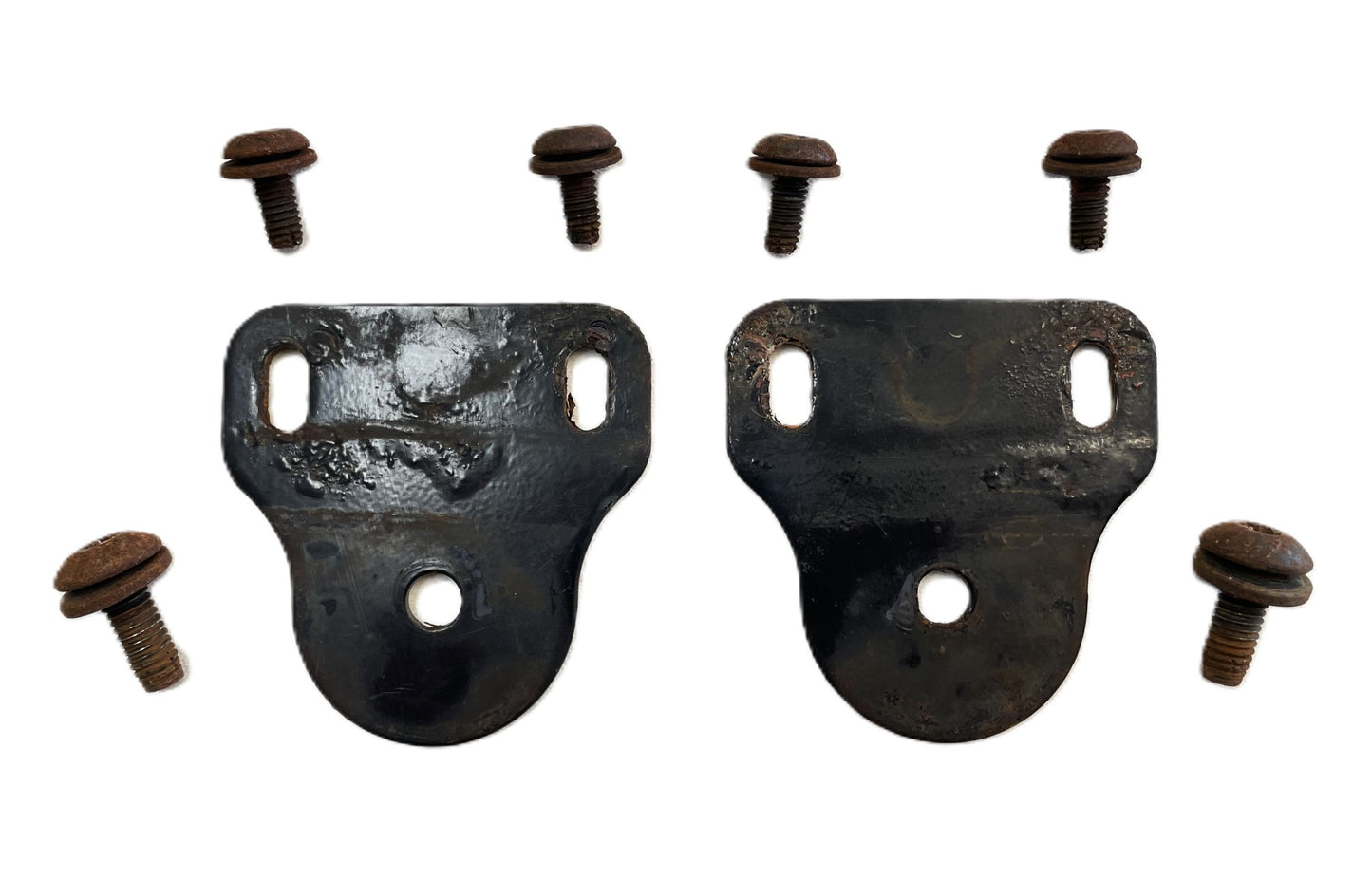 Jeep CJ windshield frame brackets YJ CJ7 CJ5 Wrangler fold down bracket bolts