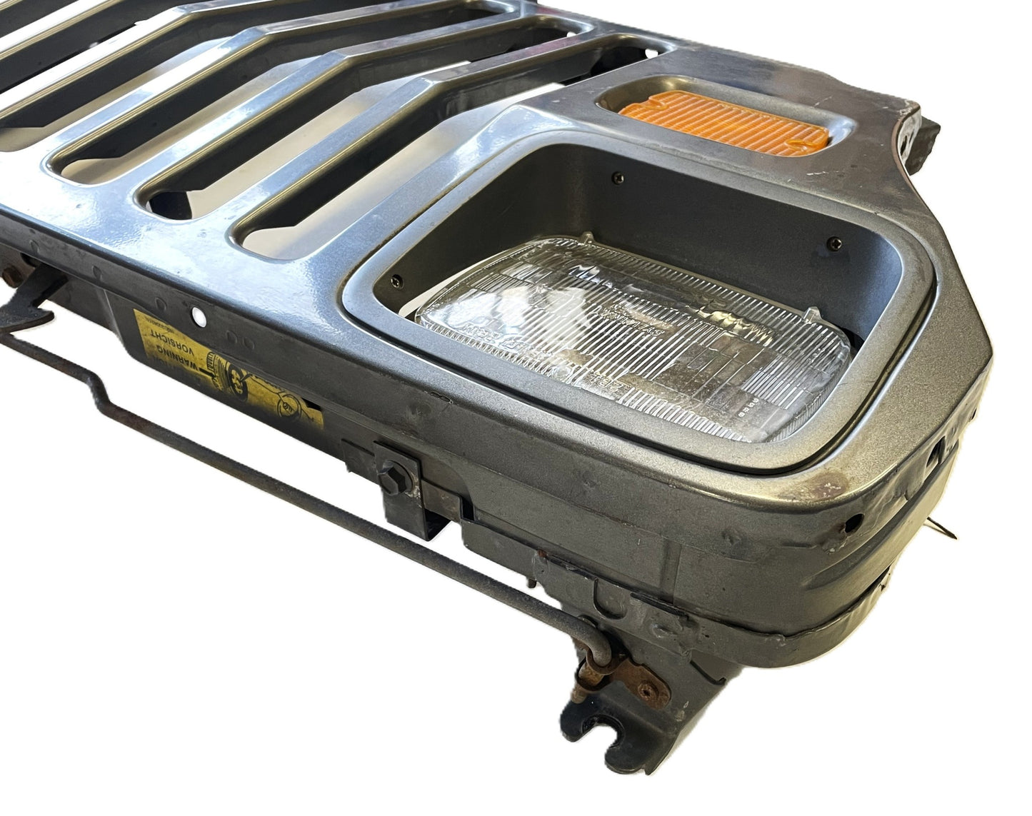 Jeep YJ Wrangler Grill grille Headlights signals fit 87-95  Quartz Gray Grey