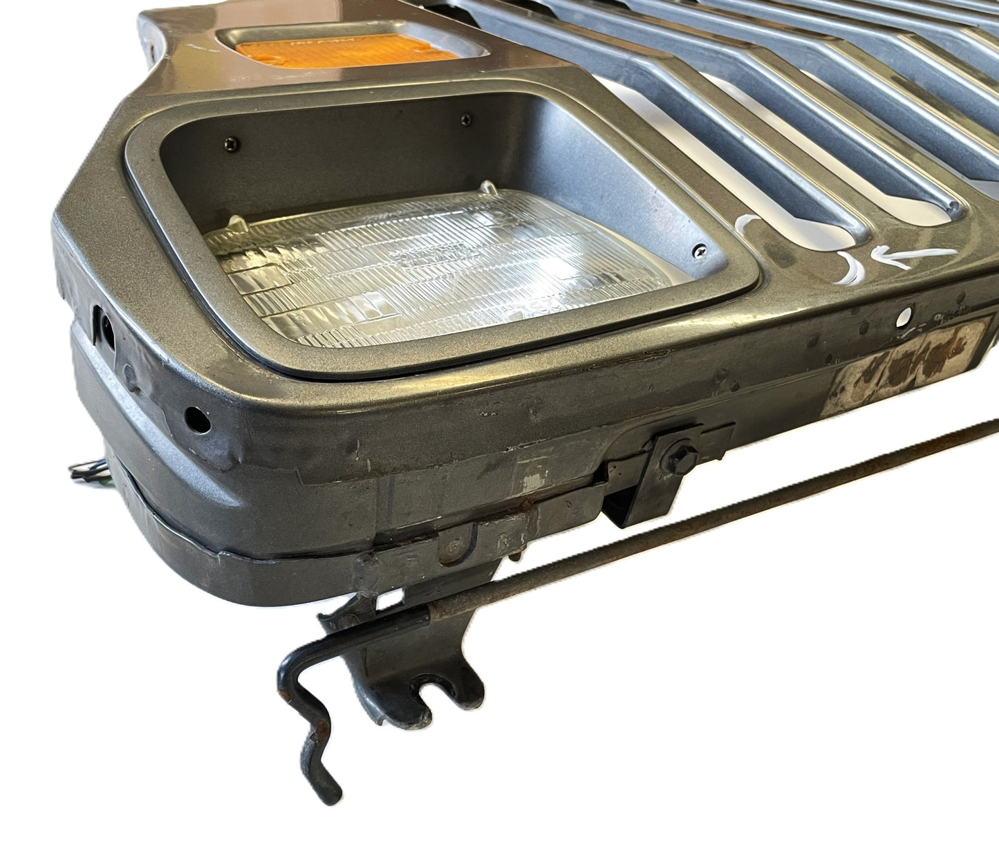 Jeep YJ Wrangler Grill grille Headlights signals fit 87-95  Quartz Gray Grey