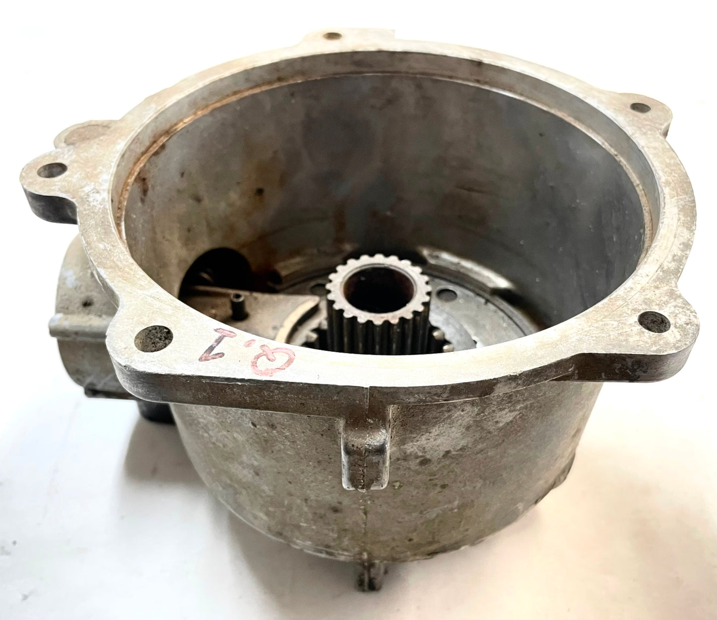 Jeep Quadratrac transfer case low range CASE only BW 1339 1305 reduction unit !