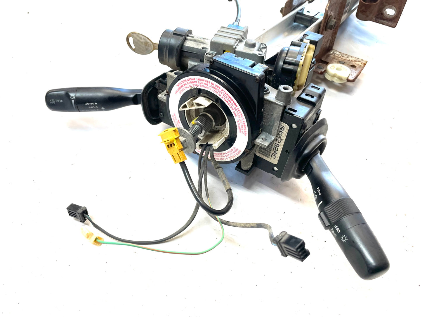 03-06 Jeep Wrangler TJ Steering Column n Key Auto Transmission 5057078AA