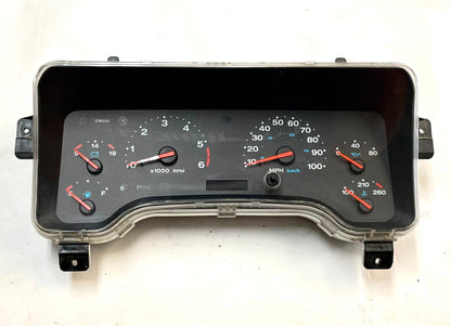 01-02 Jeep TJ Dash cluster gauges 56009170AF Wrangler gauge speedometer 243,000