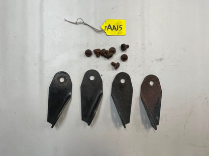 Soporte de montaje para espejo lateral Jeep CJ con tornillos Torx CJ5 CJ7 CJ8 bisagra de parabrisas