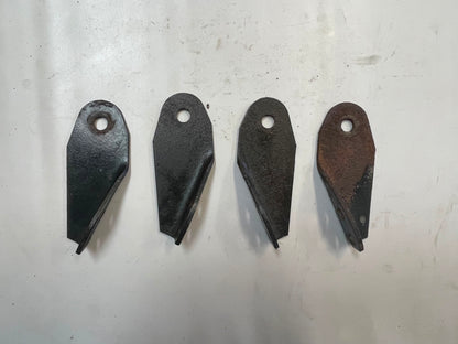 Soporte de montaje para espejo lateral Jeep CJ con tornillos Torx CJ5 CJ7 CJ8 bisagra de parabrisas