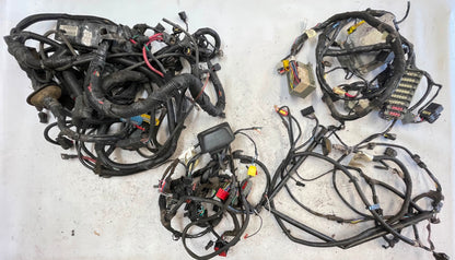 2000 Jeep TJ Wrangler wiring harness dash 4 cylinder engine manual 2.5 FREE SHIP
