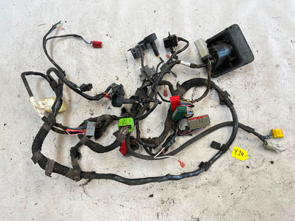 2000 Jeep TJ Wrangler wiring harness dash 4 cylinder engine manual 2.5 FREE SHIP