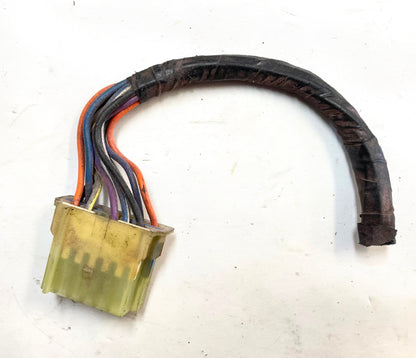 Jeep YJ center gauge cluster wiring PLUG END 92-95 WRANGLER wire harness