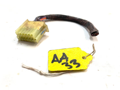 Jeep YJ center gauge cluster wiring PLUG END 92-95 WRANGLER wire harness