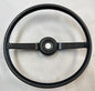 Jeep Black steering wheel CJ5 CJ7 CJ8 76-86 horn button Factory FREE SHIP